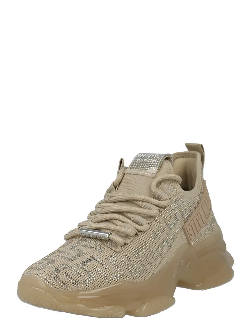 STEVE MADDEN Sneaker bassa 'Maxout'  beige scuro / argento