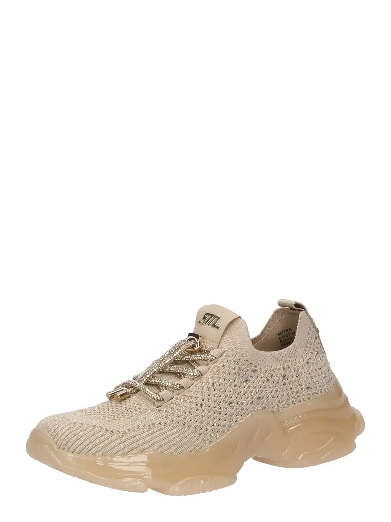 STEVE MADDEN Sneaker bassa 'Meter'  sabbia / argento