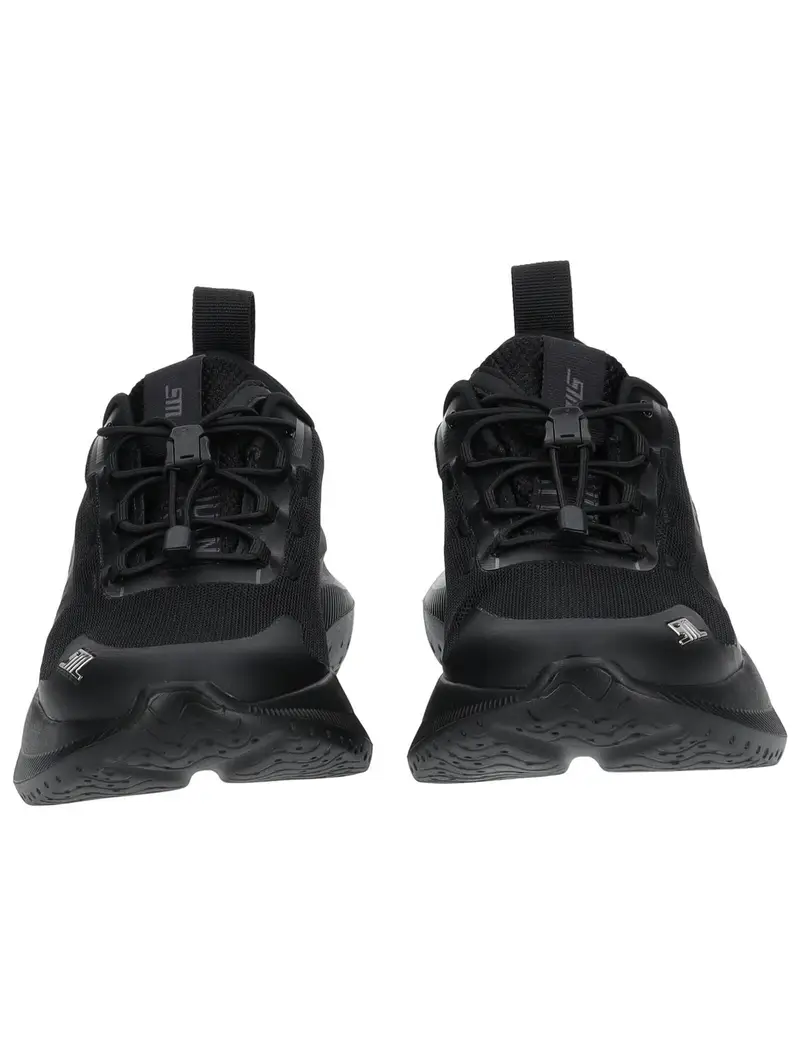 Sneaker bassa nero / bianco miniatura 3