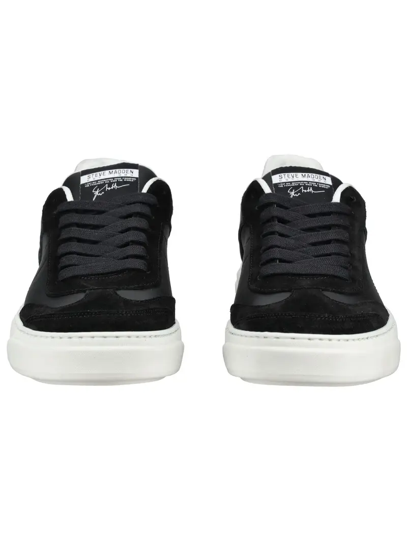 STEVE MADDEN Sneaker bassa nero / bianco miniatura 2
