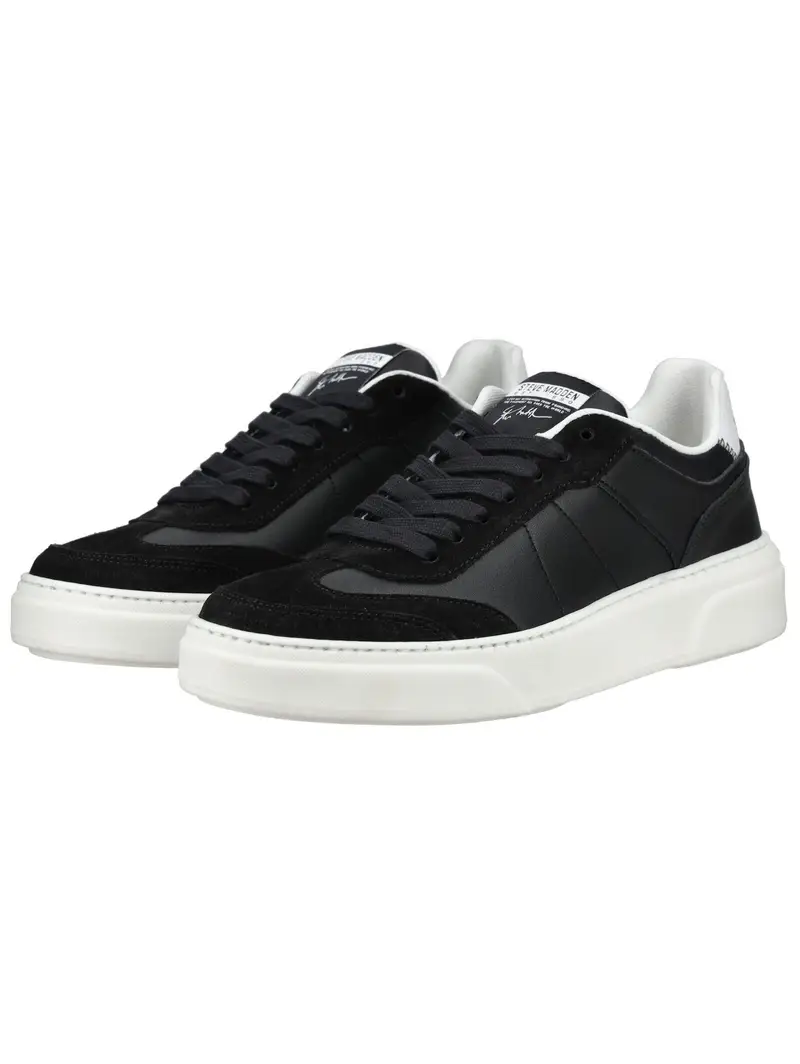 STEVE MADDEN Sneaker bassa nero / bianco miniatura 3