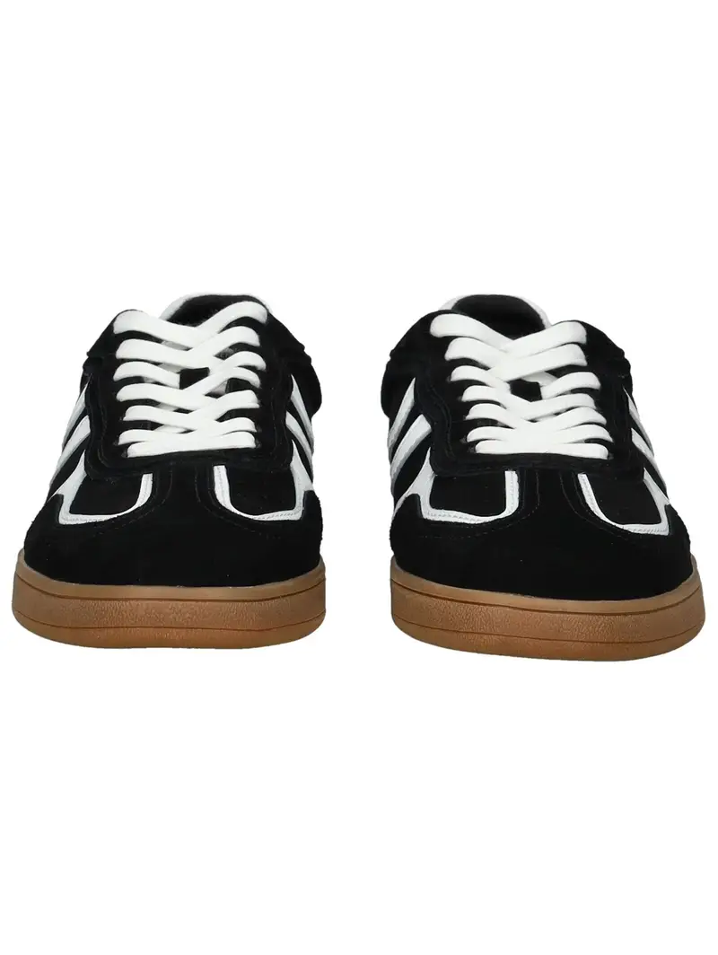 Sneaker bassa nero / bianco miniatura 3