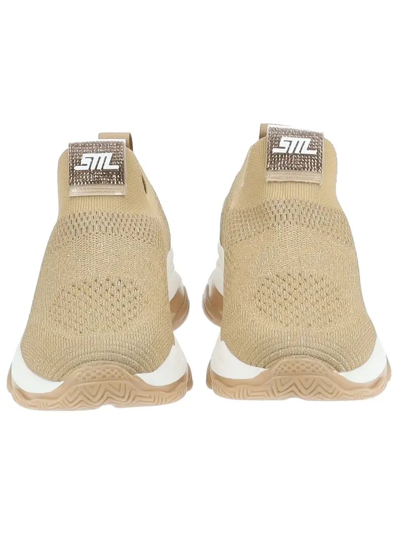 STEVE MADDEN Sneaker bassa oro / bianco miniatura 3