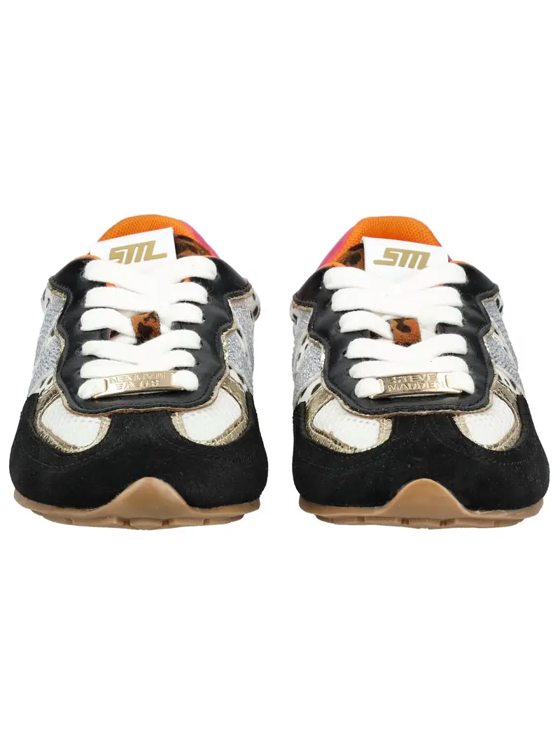 Sneaker bassa oro / nero / argento / bianco miniatura 3