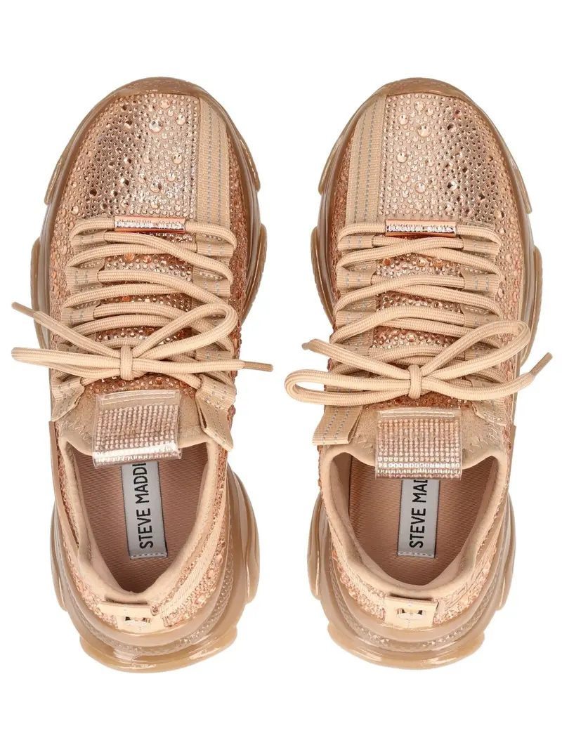 STEVE MADDEN Sneaker bassa oro rosé miniatura 2