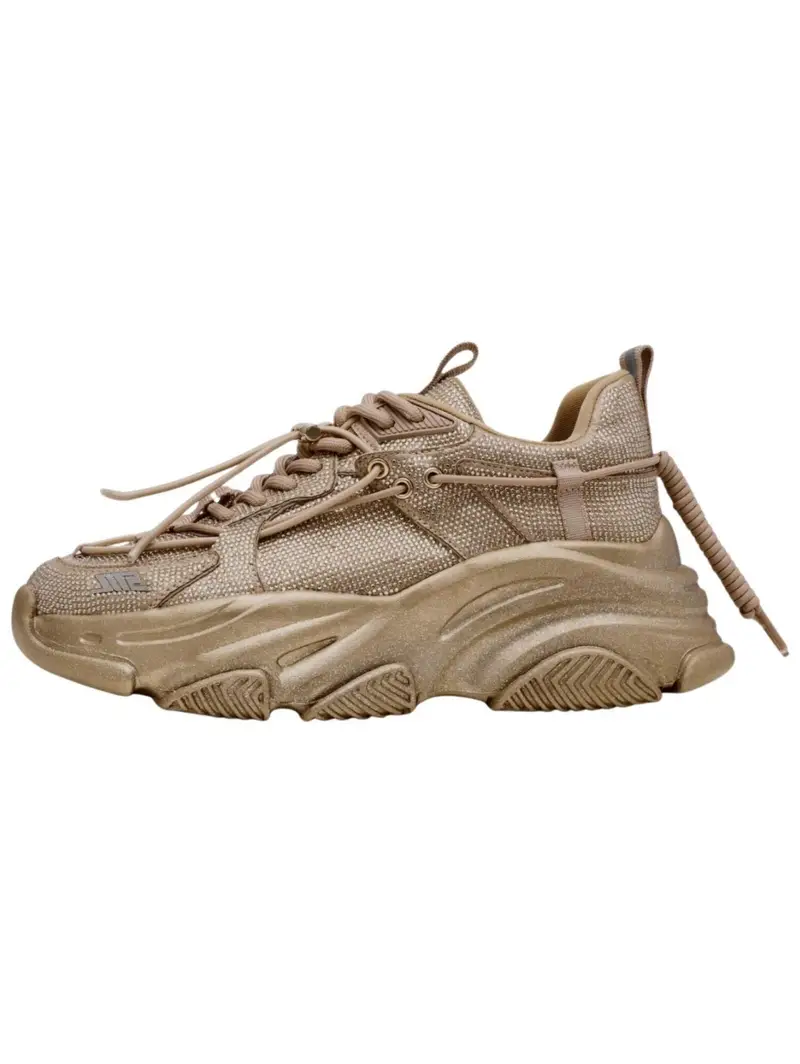 Sneaker bassa oro / trasparente miniatura 2