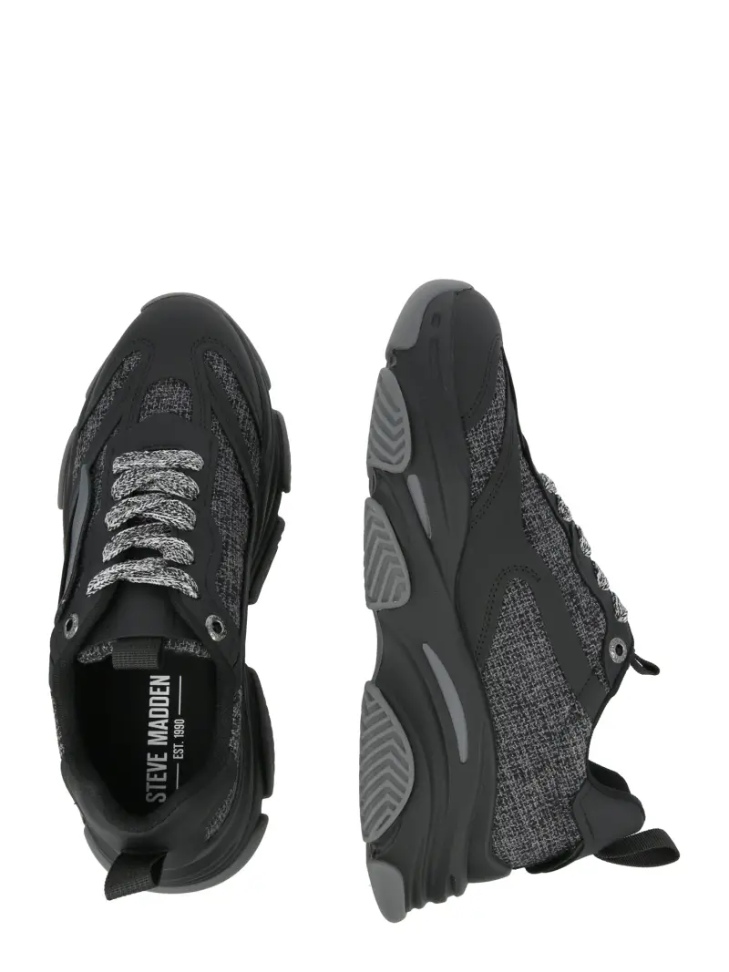 Sneaker bassa Possess-3 grigio basalto / nero miniatura 2