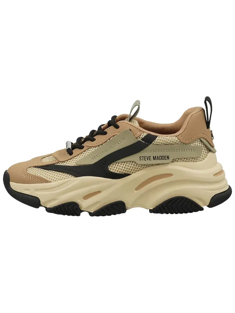 Sneaker bassa Possession beige / marrone chiaro / cachi / nero miniatura 2