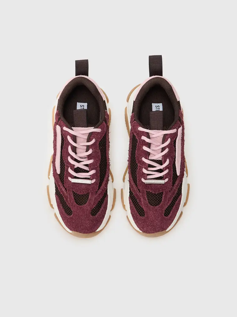 Sneaker bassa POSSESSION marrone scuro / melanzana miniatura 3