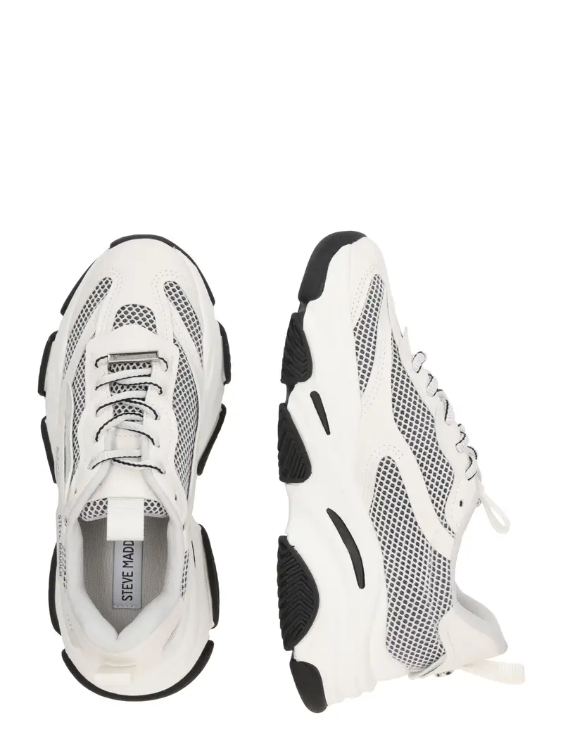 Sneaker bassa 'Possession' nero / argento / bianco miniatura 2