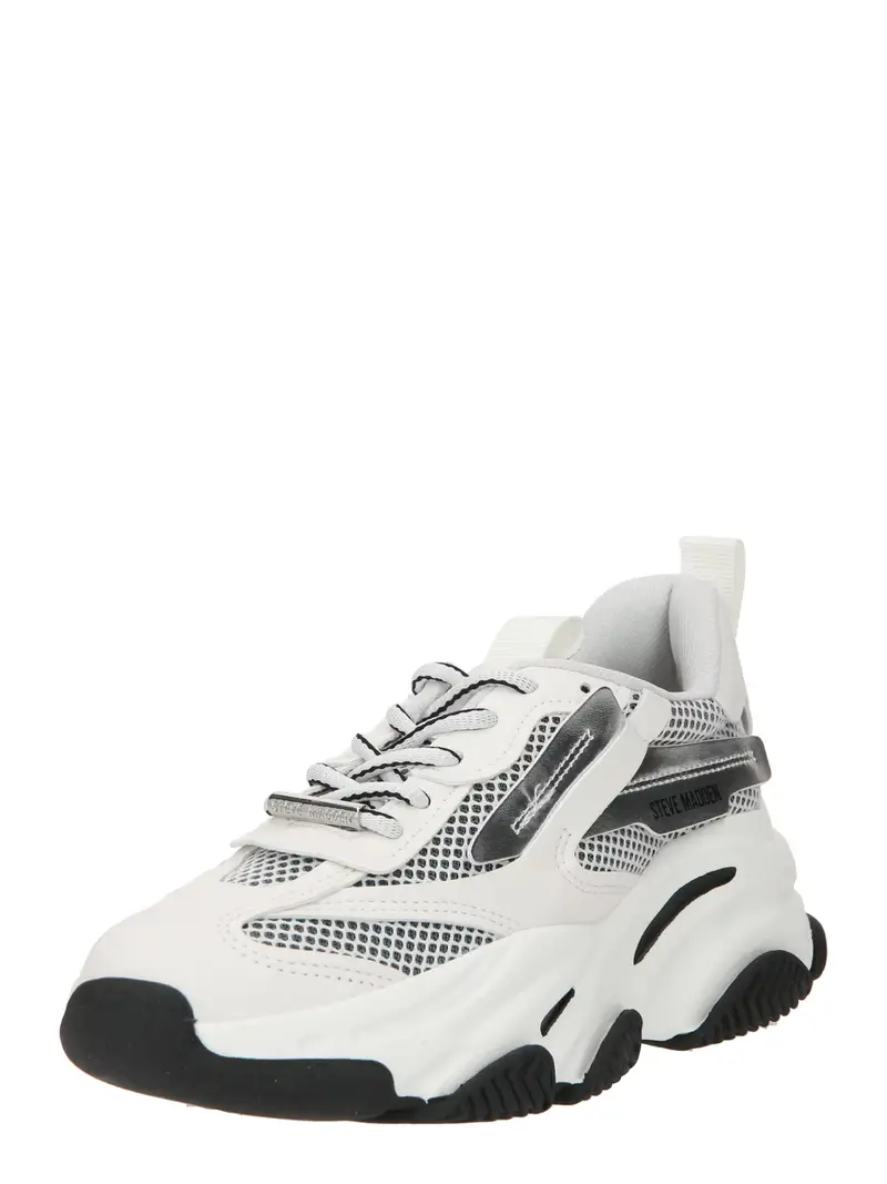 Sneaker bassa 'Possession' nero / argento / bianco