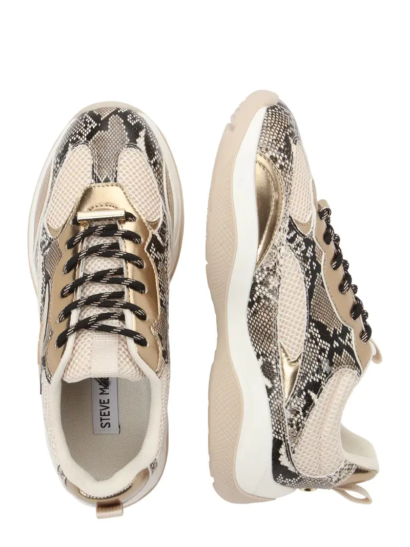 Sneaker bassa Premio-E beige / oro / nero miniatura 2