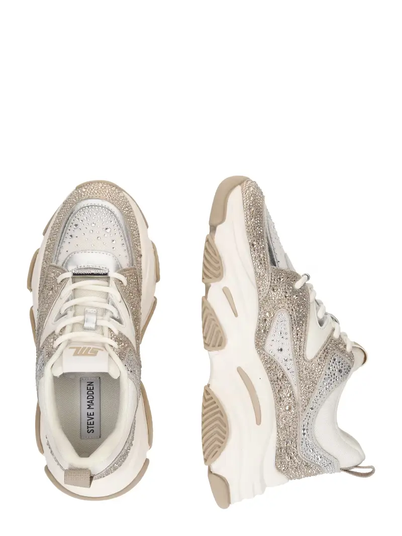 Sneaker bassa Privy oro / argento / bianco miniatura 2