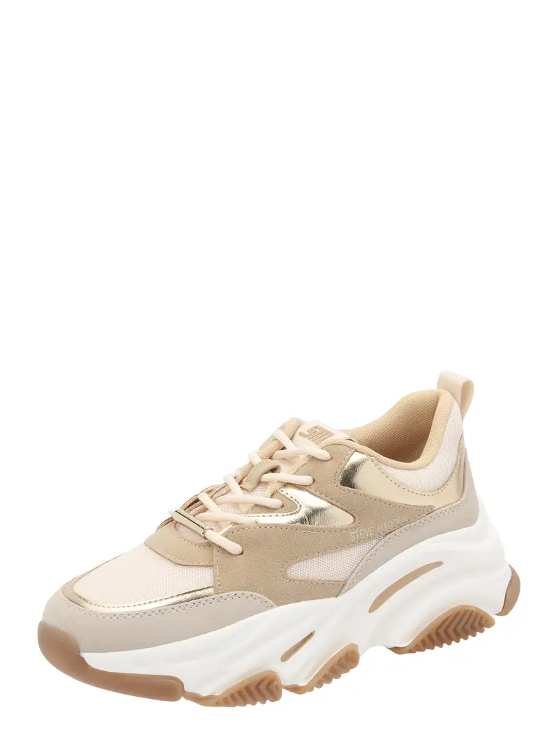 Sneaker bassa PROGRESSIVE beige / camello / oro