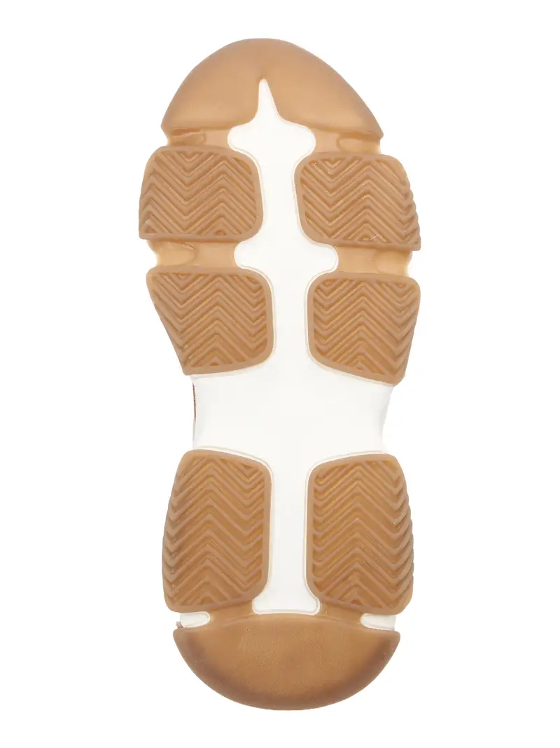 Sneaker bassa PROGRESSIVE beige / camello / oro miniatura 3