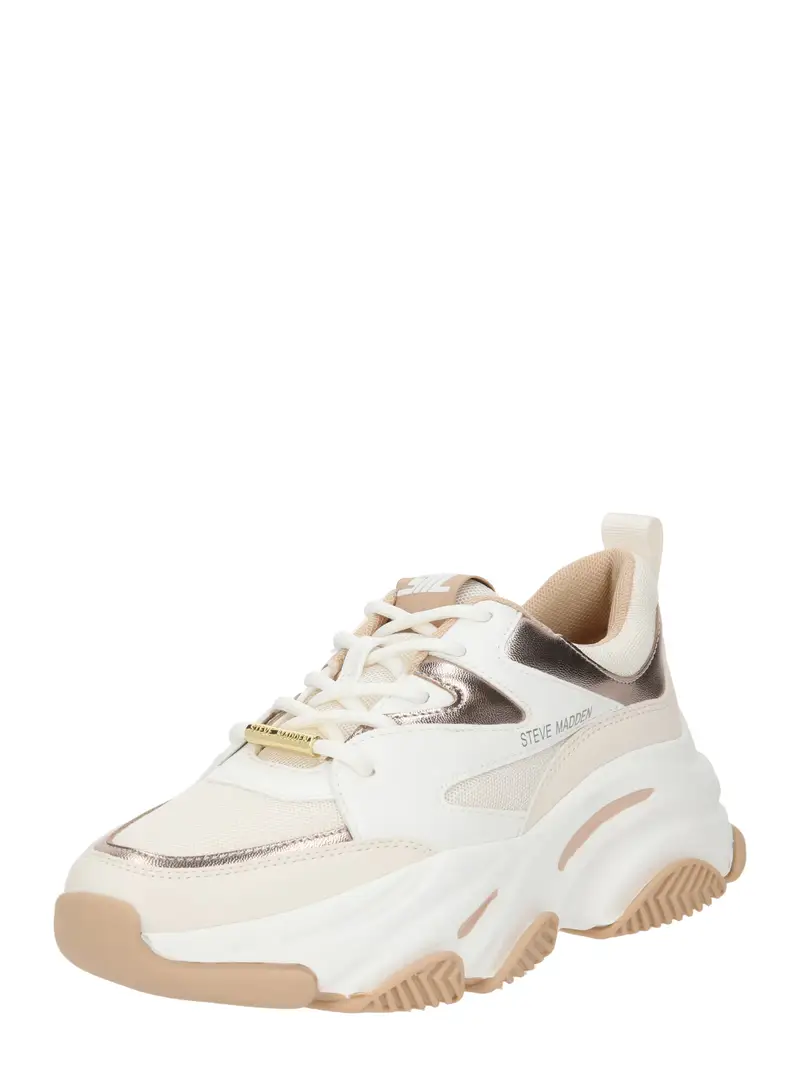 Sneaker bassa Progressive crema / oro / bianco