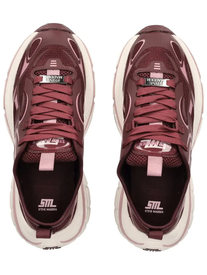 STEVE MADDEN Sneaker bassa rosa / rosso scuro miniatura 2