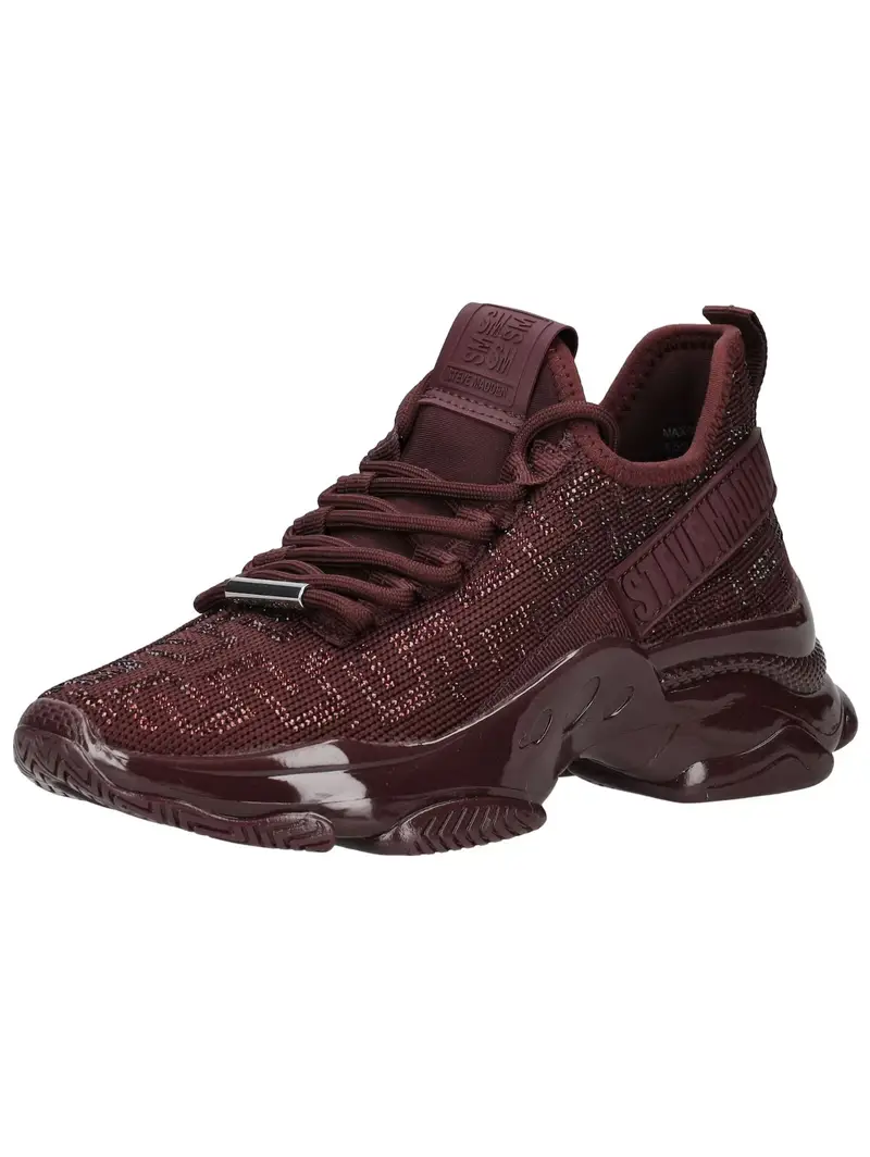 Sneaker bassa rosso ciliegia