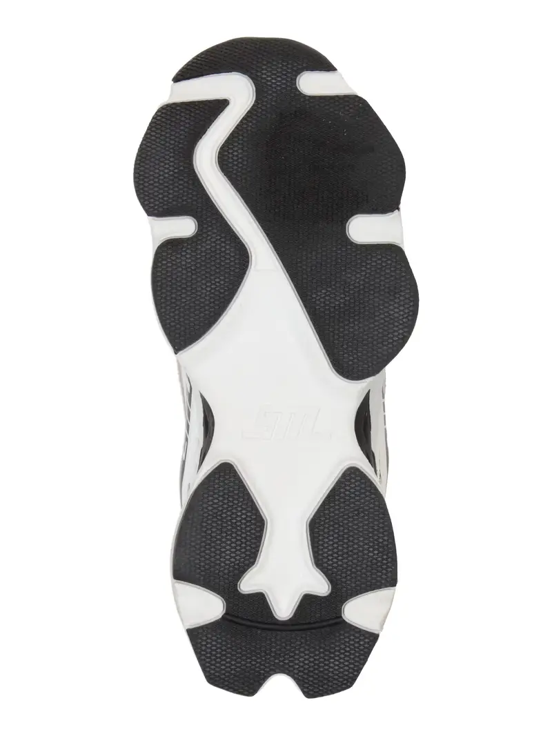 Steve Madden Sneakers bassa crema, nero e bianco miniatura 3