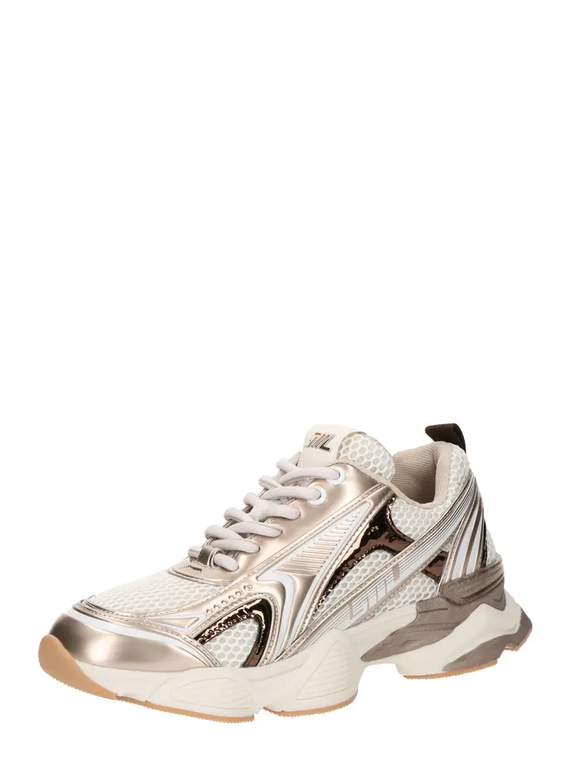 Sneaker bassa 'Speedster-E' crema / oro / argento