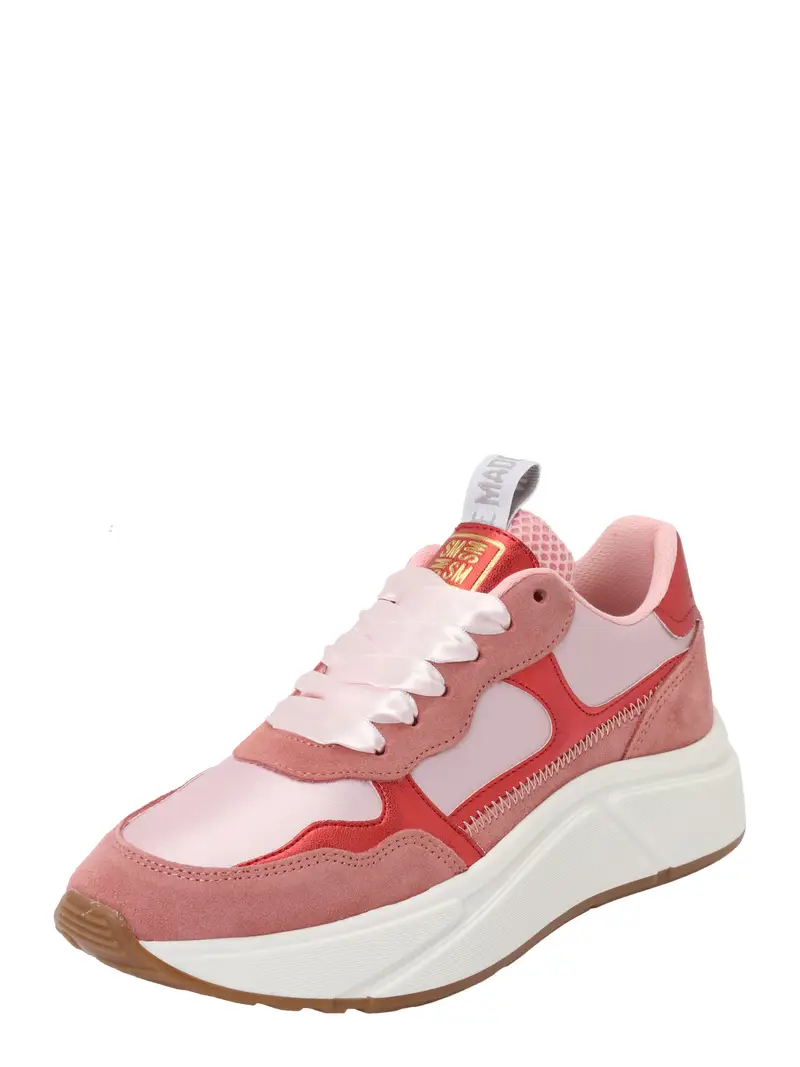 Sneaker bassa Starlyn rosa antico / rosso acceso