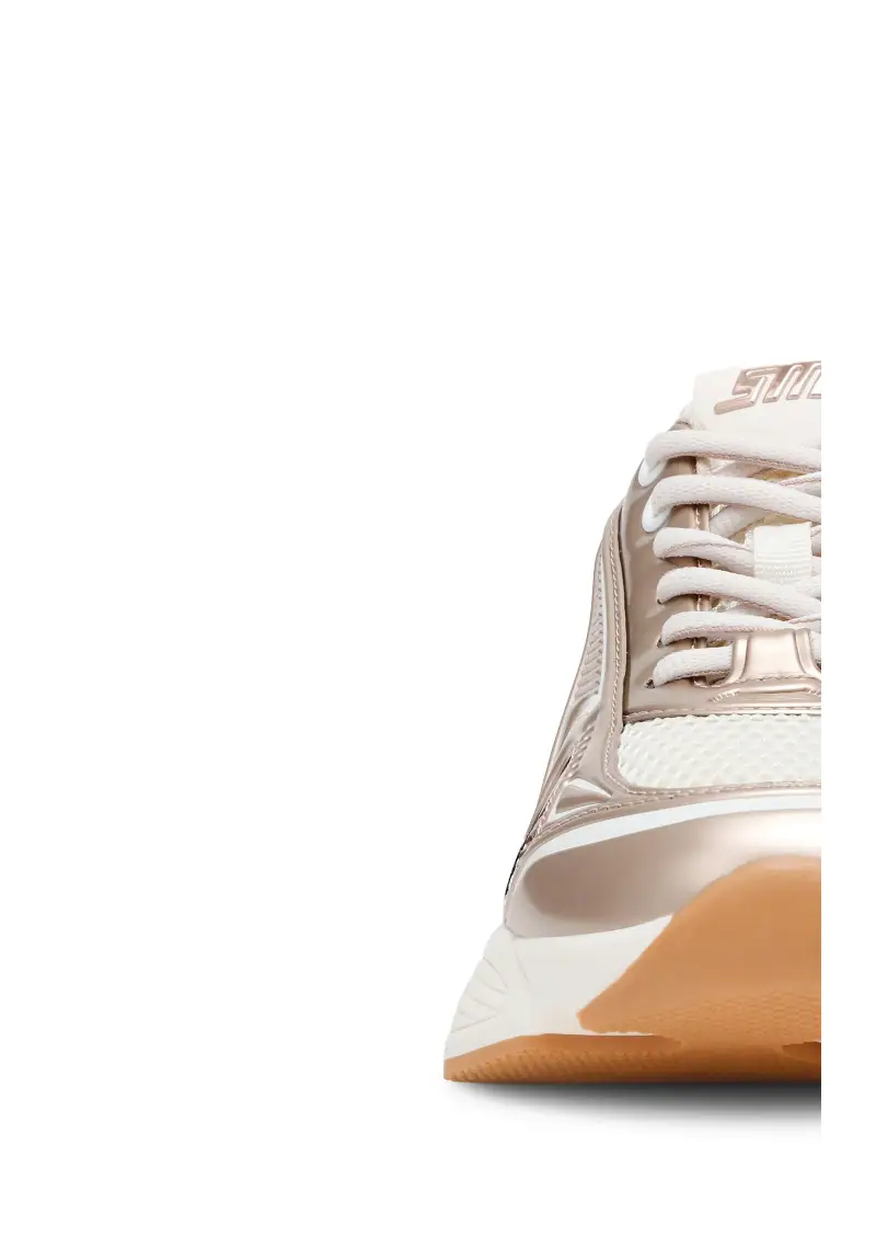 Steve Madden Sneakers Donna Argento e beige miniatura 2