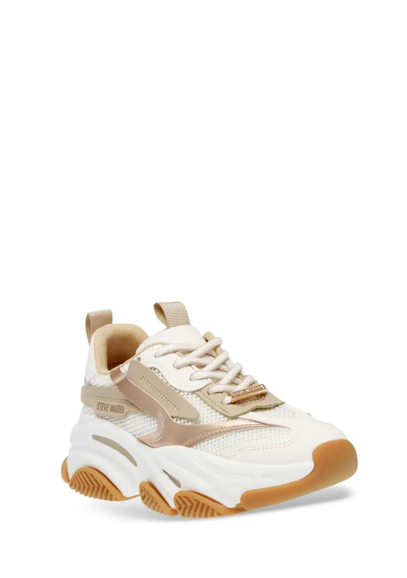 Sneakers Donna Bronzo miniatura 3
