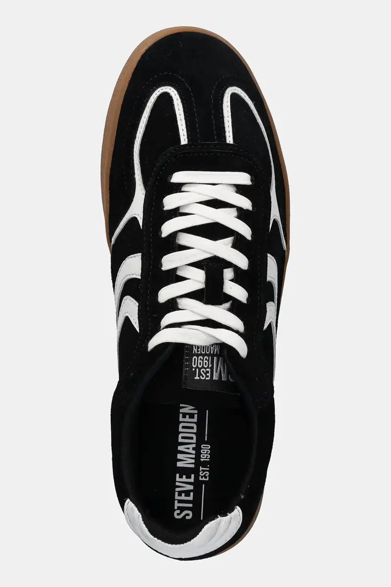 sneakers in camoscio Carson uomo colore nero 12000850 miniatura 4