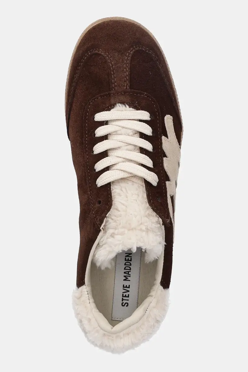 sneakers in camoscio ELORA donna colore marrone 11004884 miniatura 4