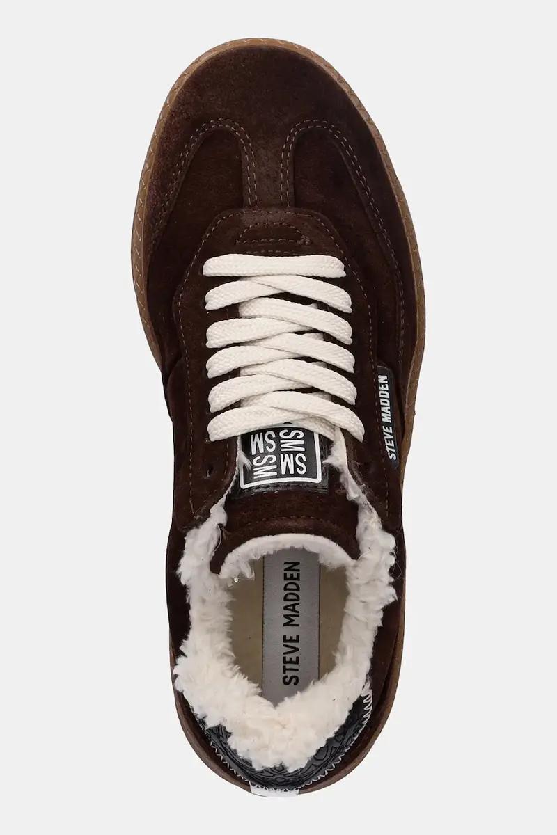 sneakers in camoscio Euphoria donna colore marrone 11003591 miniatura 4