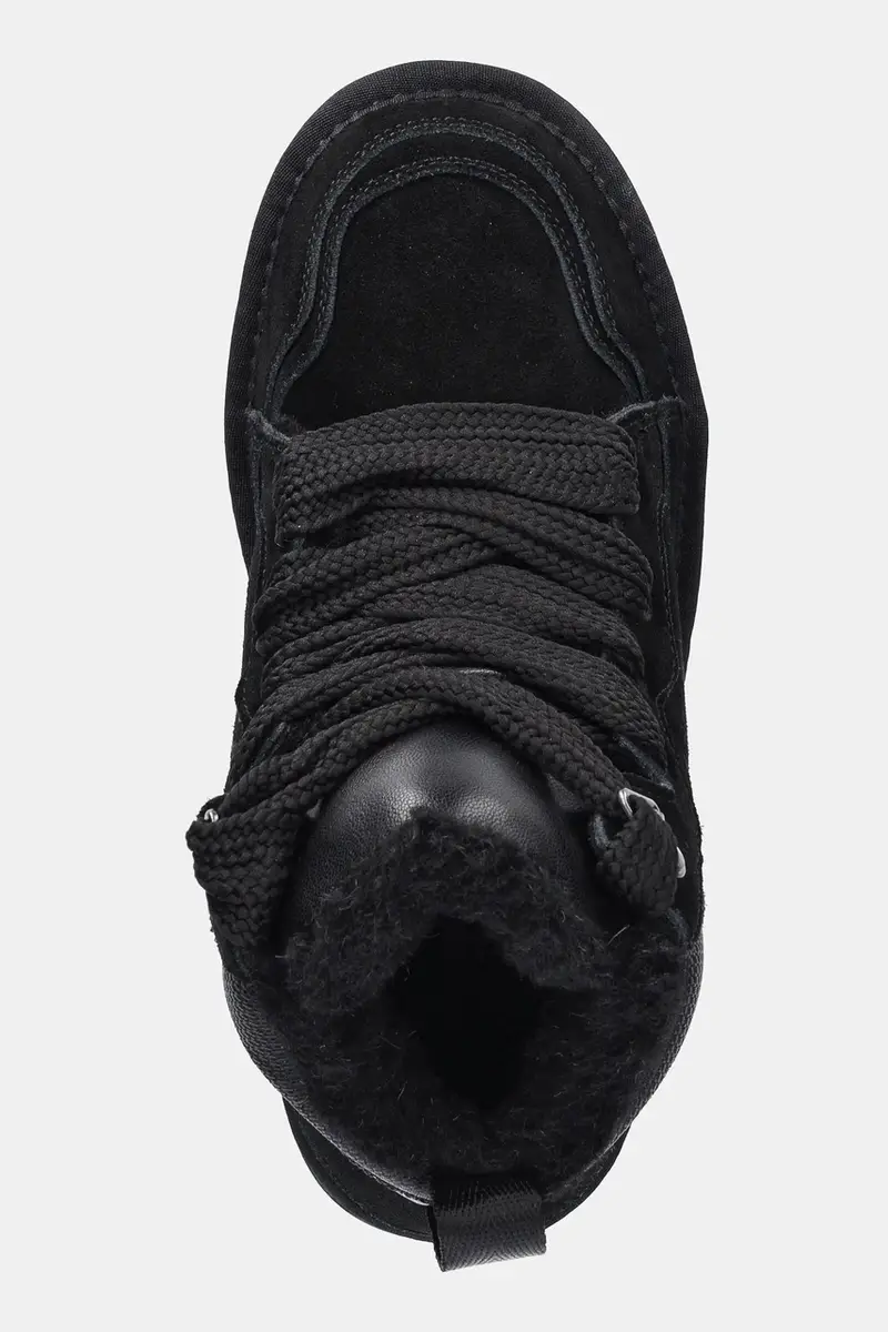 sneakers in camoscio Paci Nero miniatura 4