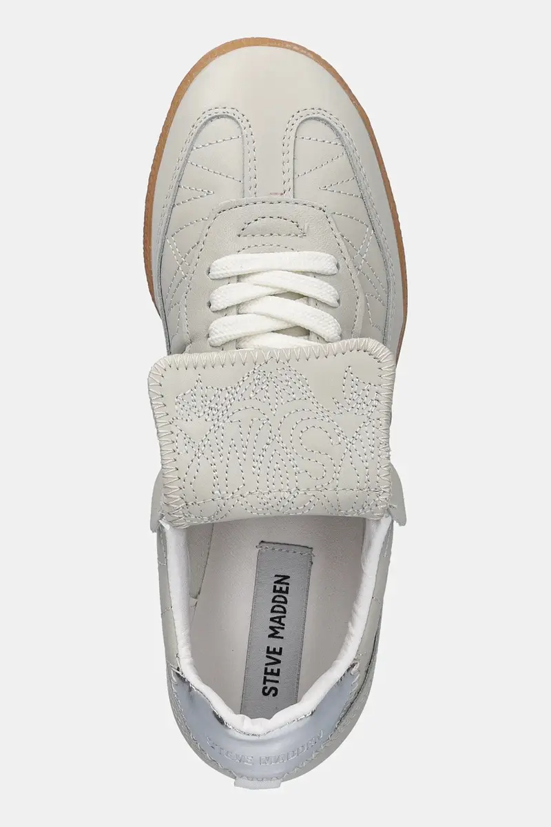 sneakers in pelle Eforma colore beige SM11003559 miniatura 4