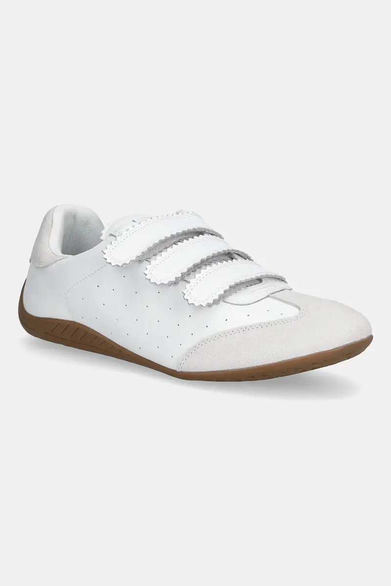 sneakers in pelle Flagship colore bianco SM11003816