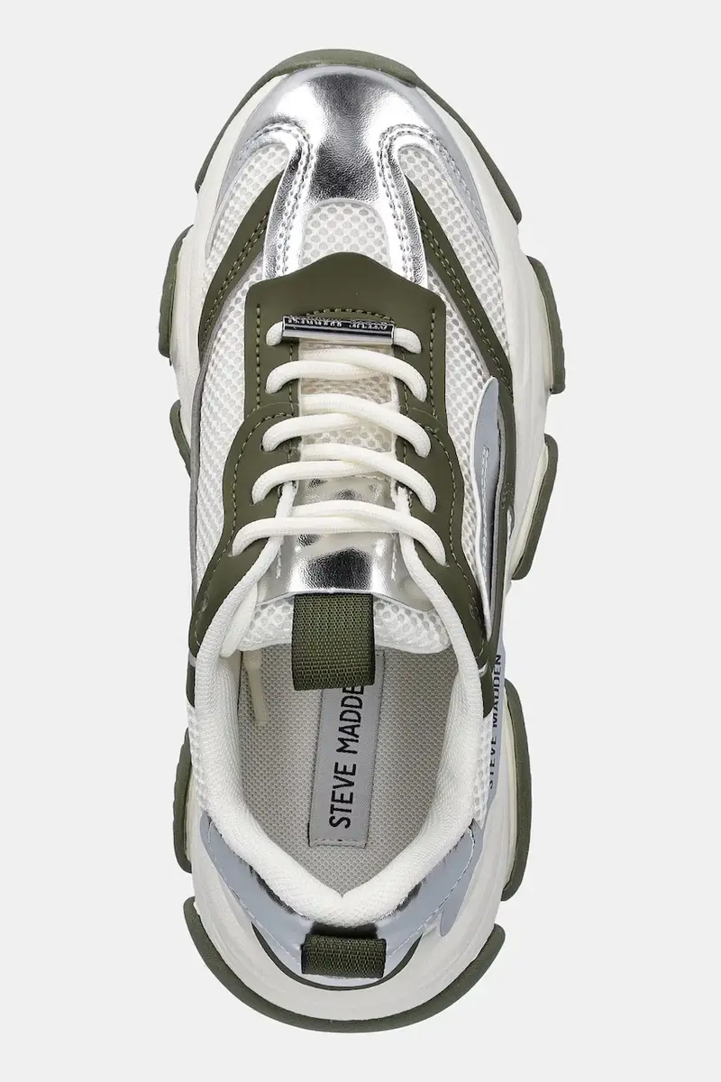 sneakers Possession-E colore verde 11004652 miniatura 4