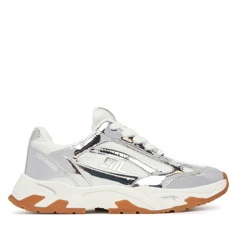 Sneakers Steve Madden Sneak Peak-E SM19000129 Argento