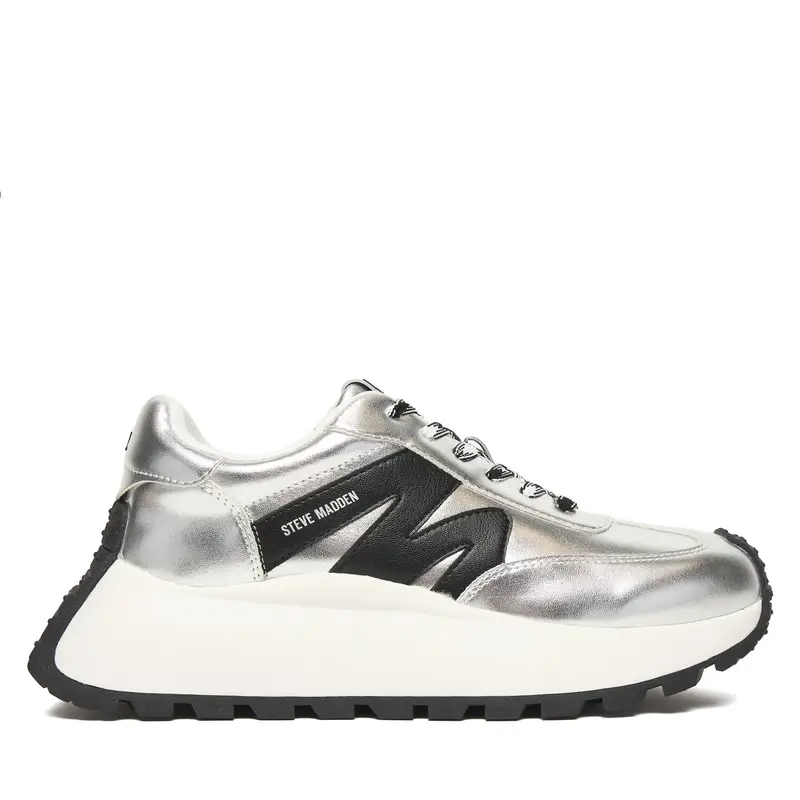 Sneakers Steve Madden Supercampo SM11004808 Argento