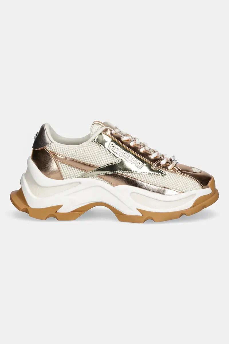 sneakers Zoomz colore oro SM11002327 miniatura 2