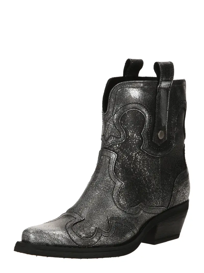 STEVE MADDEN Stivale da cowboy 'Waynoa'  argento