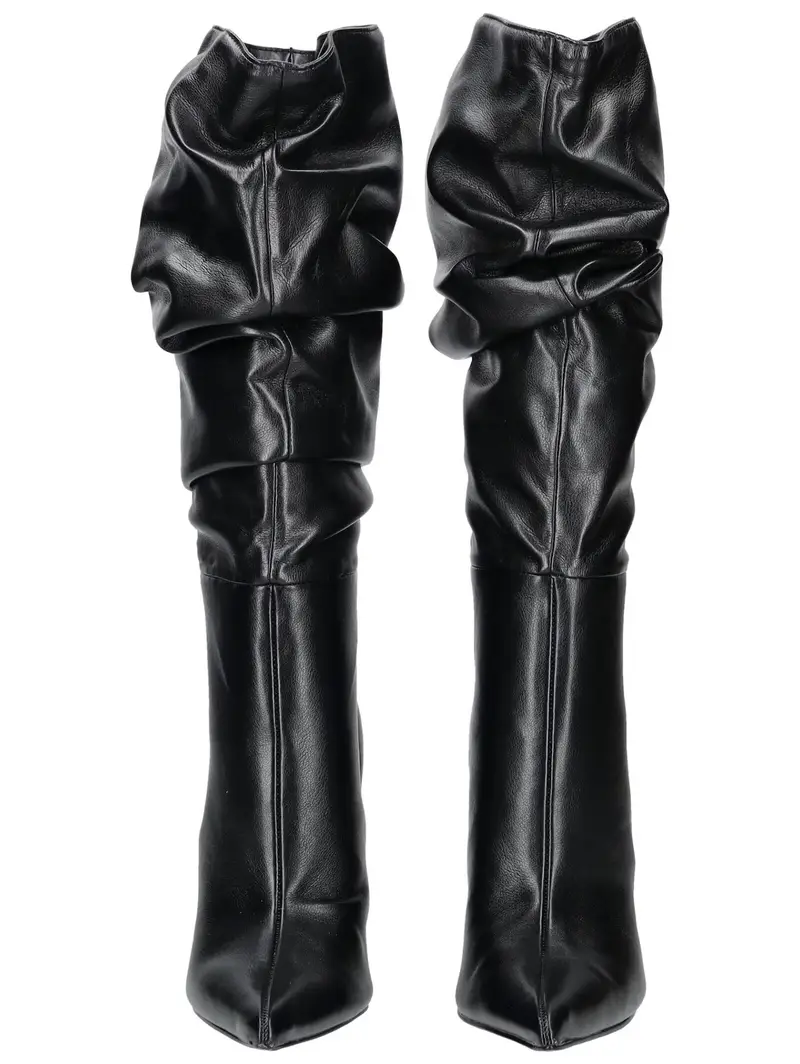 Stivale nero miniatura 3