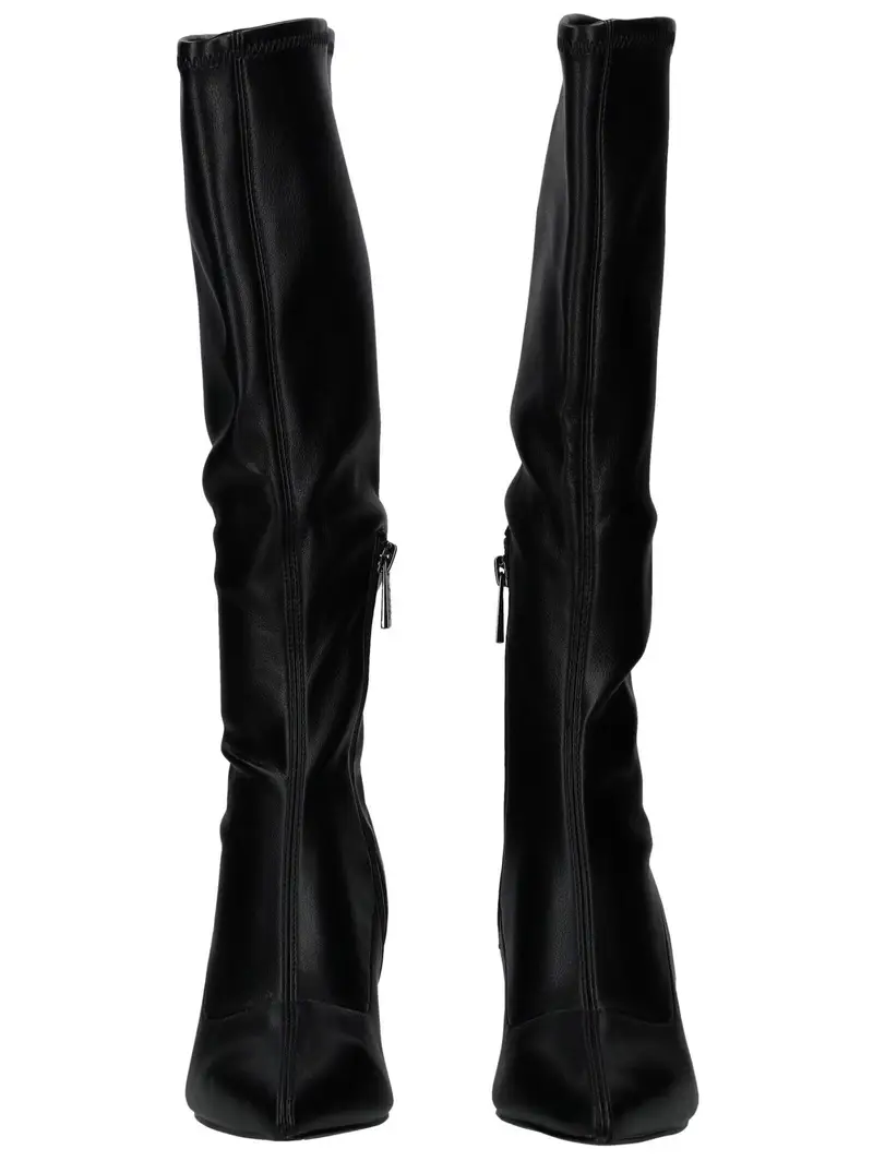 Steve Madden Stivale nero in tessuto con tacco a spillo per donna miniatura 3