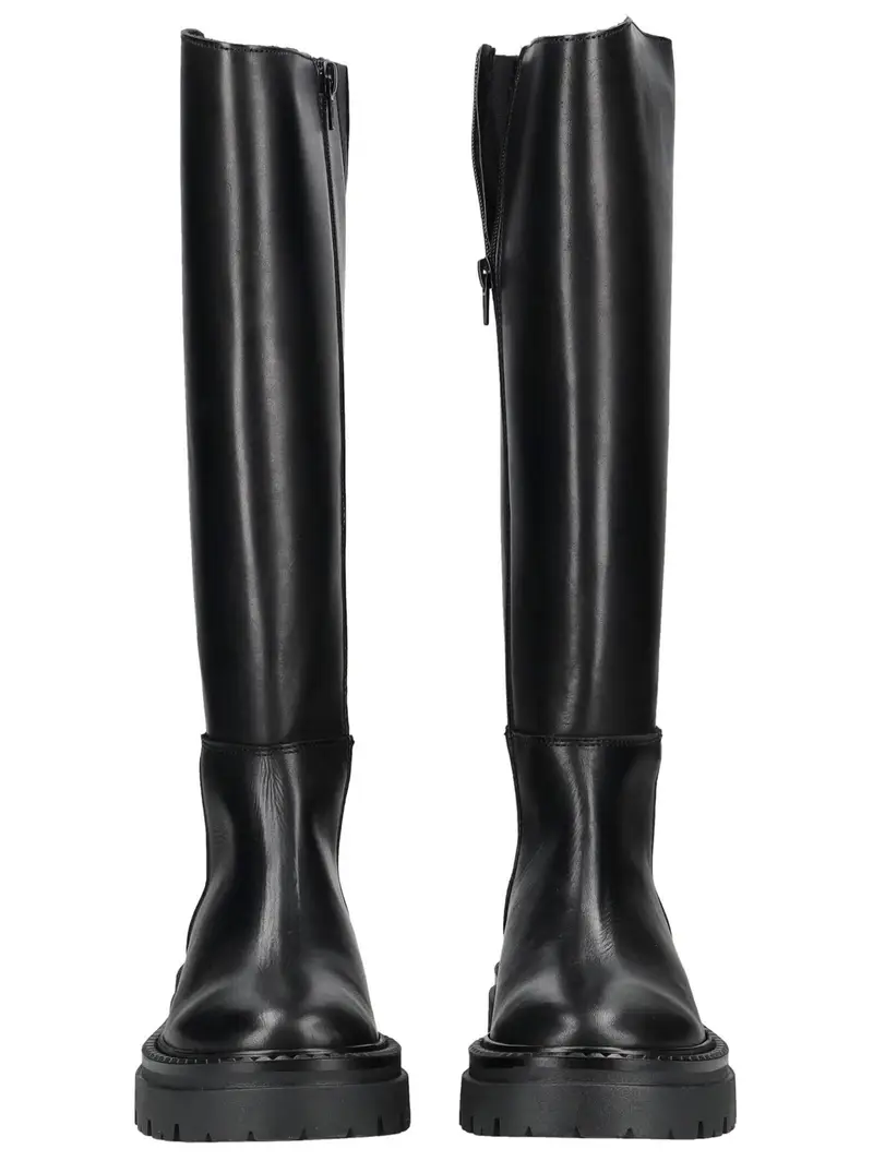 Stivale nero miniatura 3