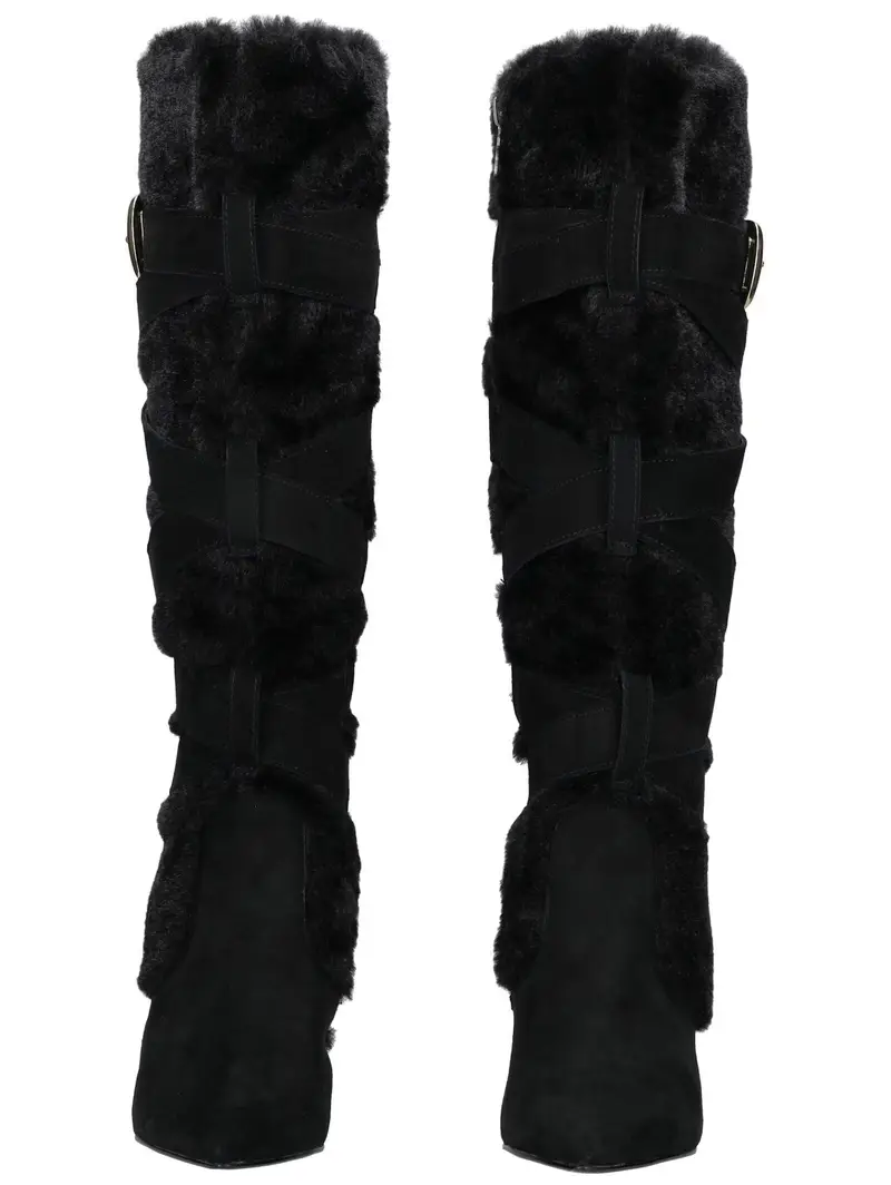 Stivale nero miniatura 3