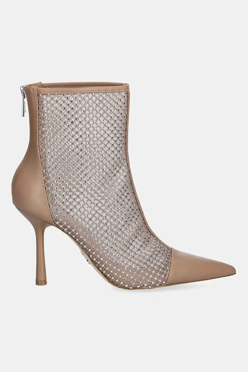 stivaletti alla caviglia Arlette donna colore beige 11004774 miniatura 2