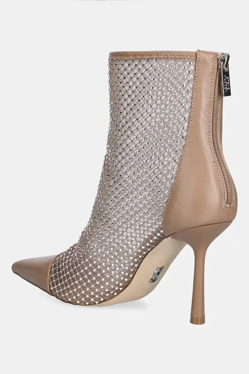 stivaletti alla caviglia Arlette donna colore beige 11004774 miniatura 3