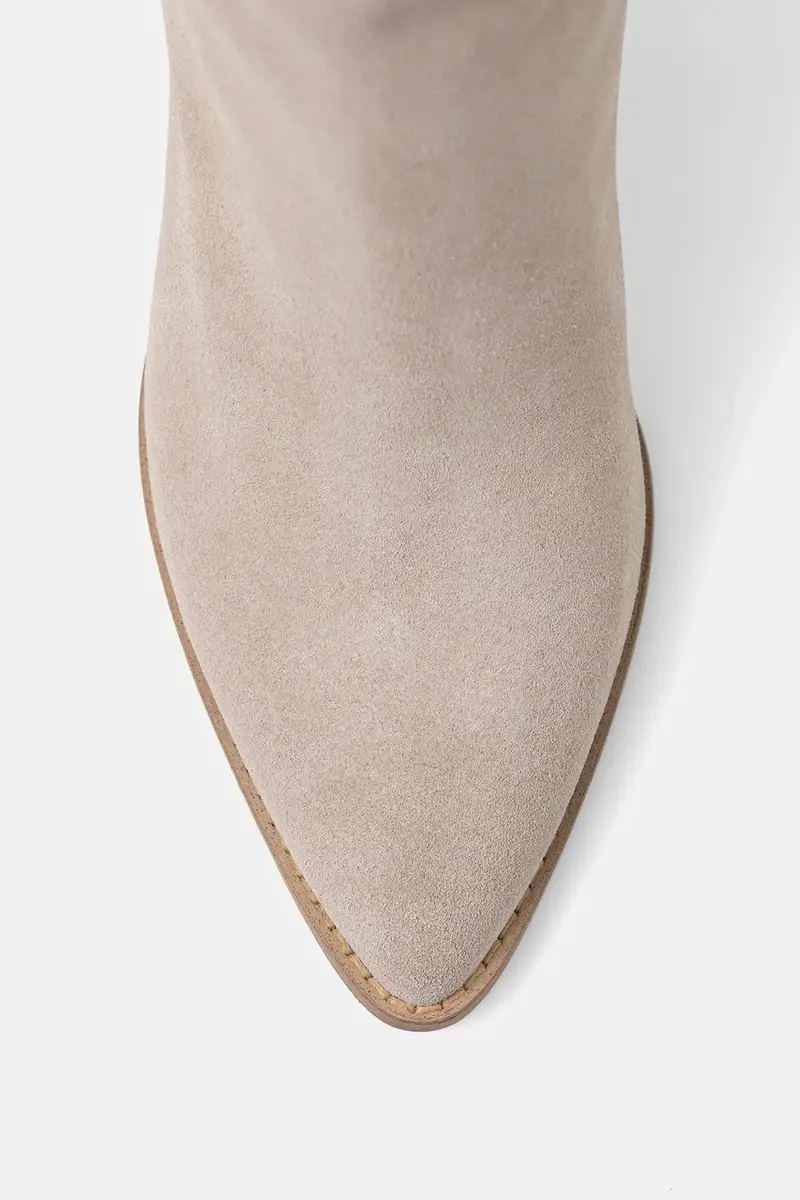 stivaletti alla caviglia Bixby donna colore beige 11004834 miniatura 4