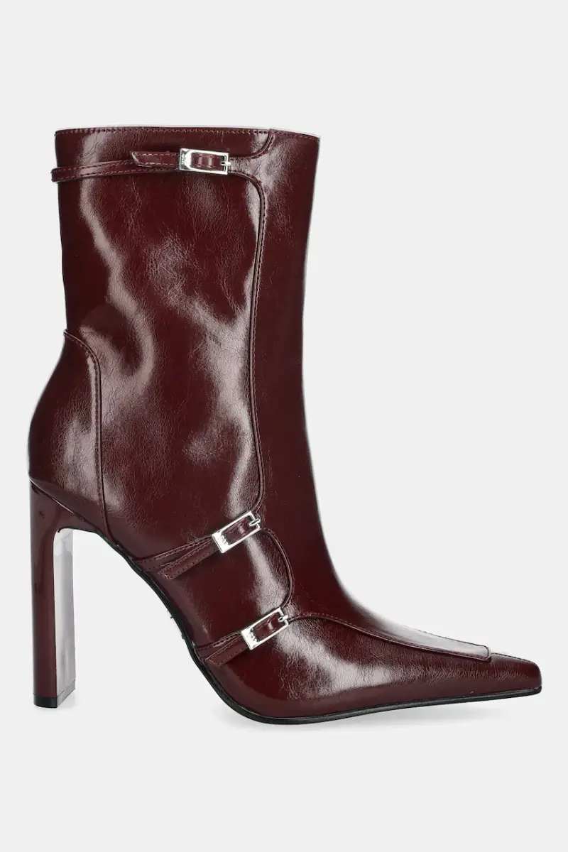 stivaletti alla caviglia Fastened donna colore granata 11004818 miniatura 2