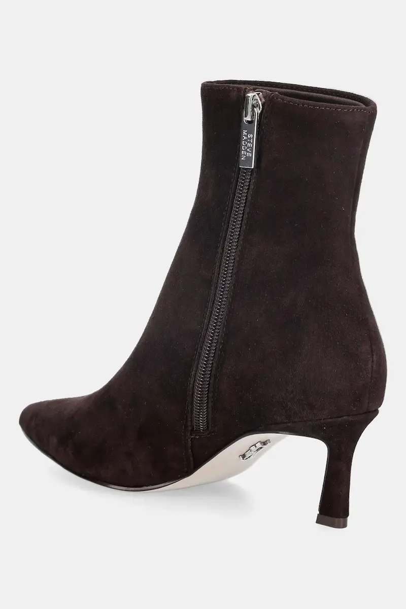 stivaletti alla caviglia in camoscio Lulah Marrone miniatura 3