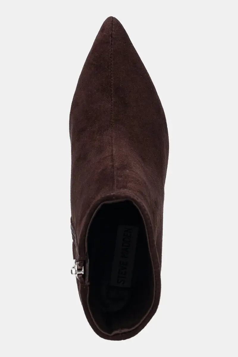 stivaletti alla caviglia in camoscio Lulah Marrone miniatura 4