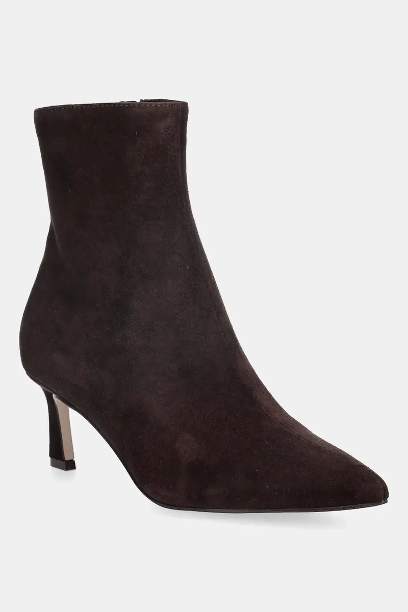 stivaletti alla caviglia in camoscio Lulah Marrone