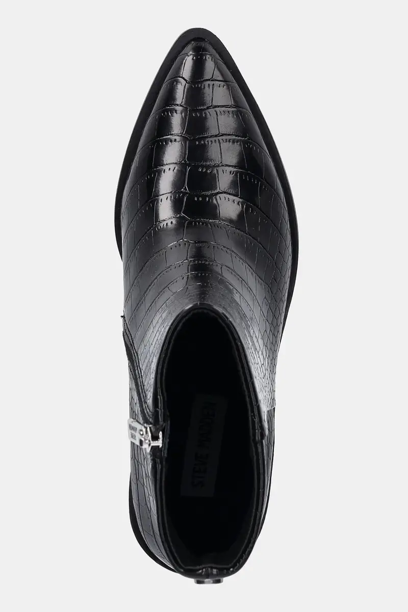 stivaletti alla caviglia in pelle Admire donna colore nero SM11003355 miniatura 4